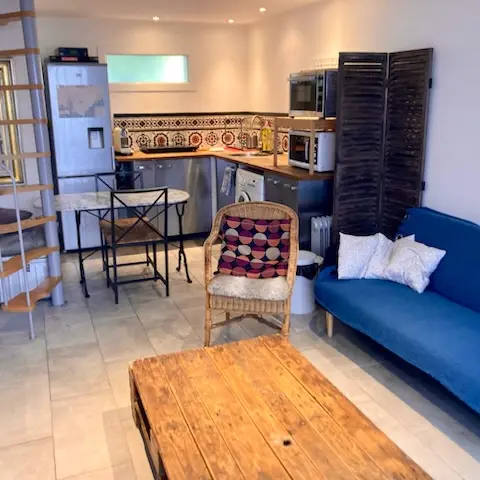Salon/ Cuisine