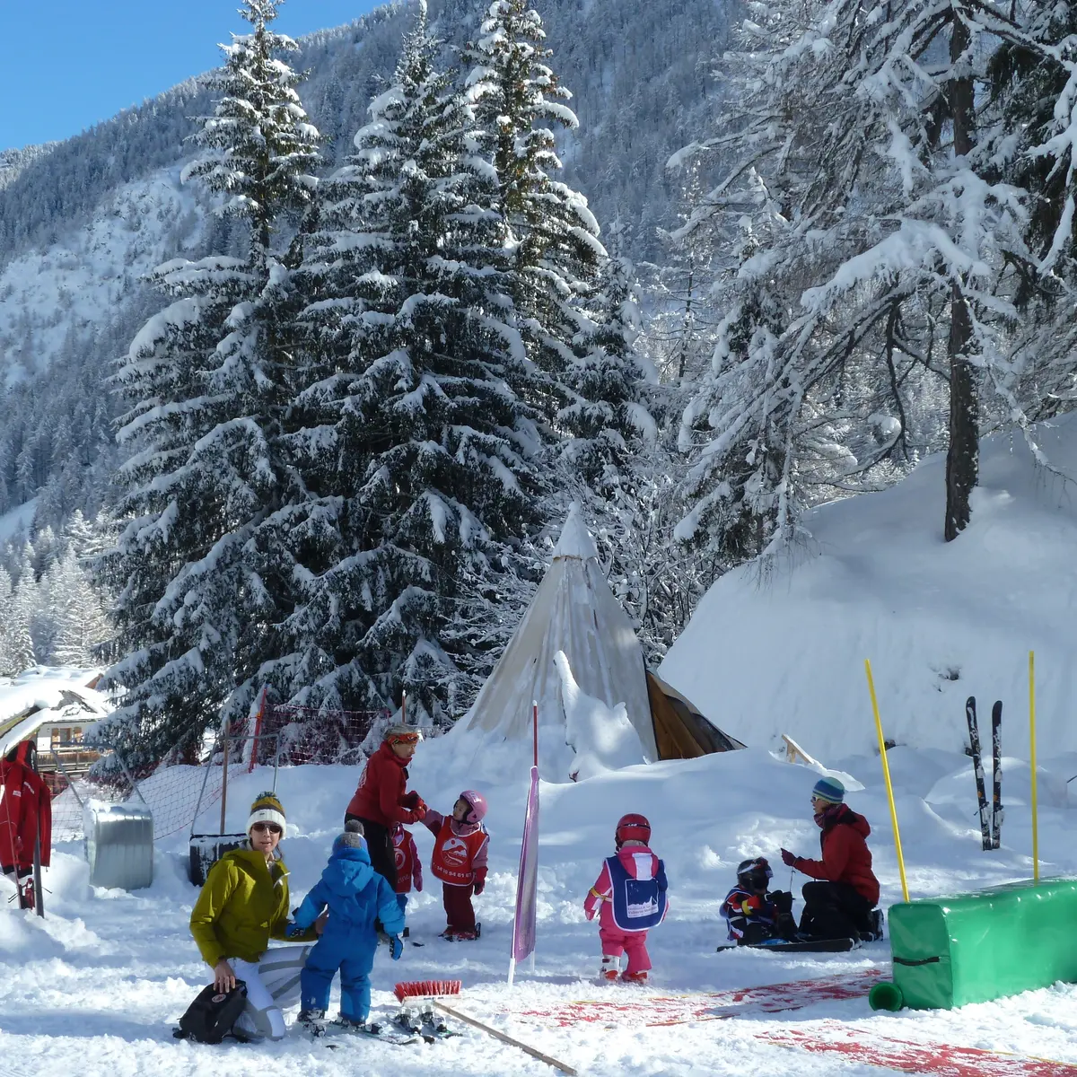 Jardin d'enfants à la Poya