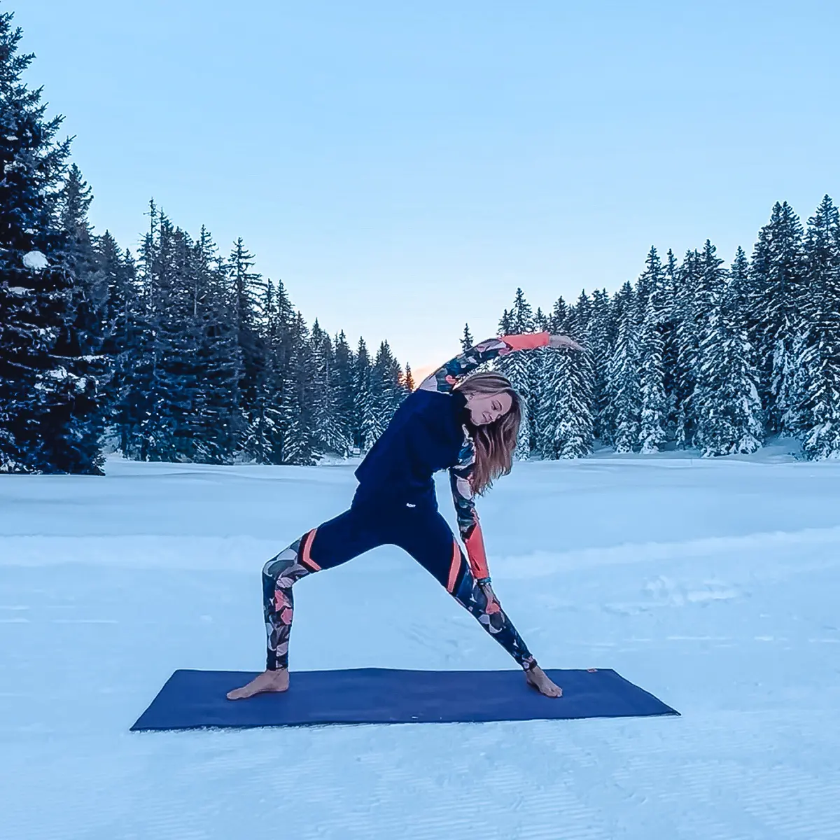 Séance de yoga