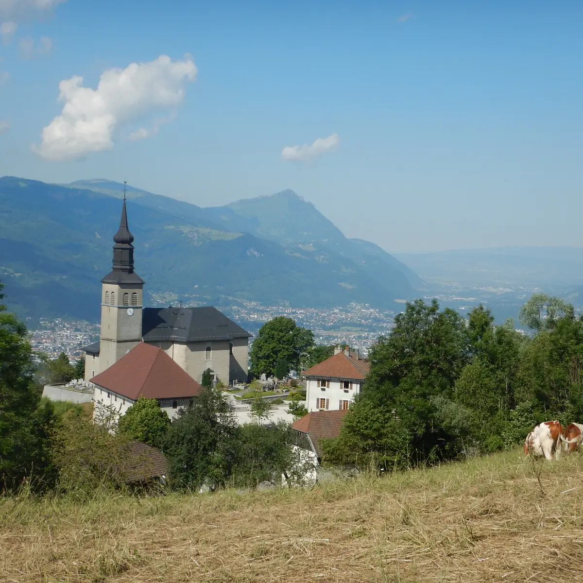 Vue sur la vallée