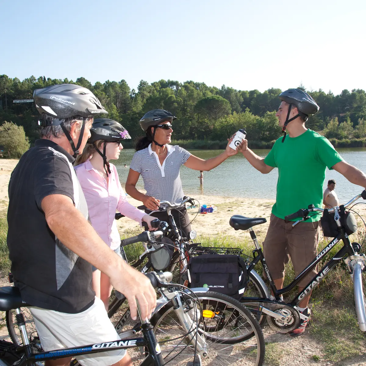 Plan d'eau des Salettes à Mormoiron
