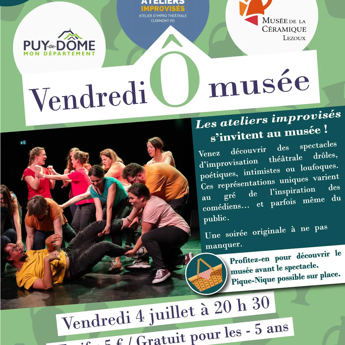 Théâtre avec Les Ateliers improvisés