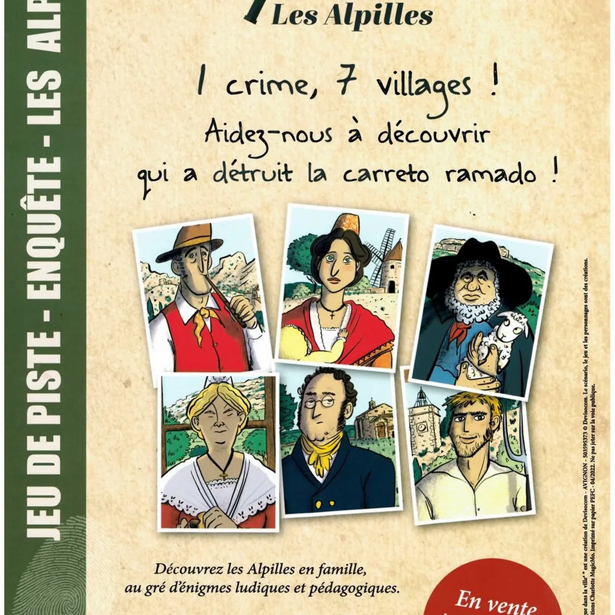 Jeu Intrigue dans les Alpilles