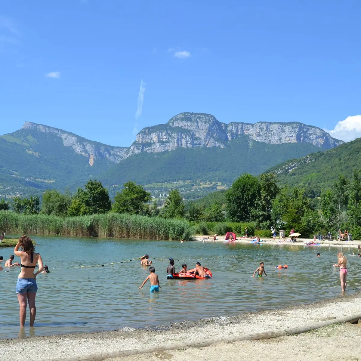 Plan d'eau de challes les eaux
