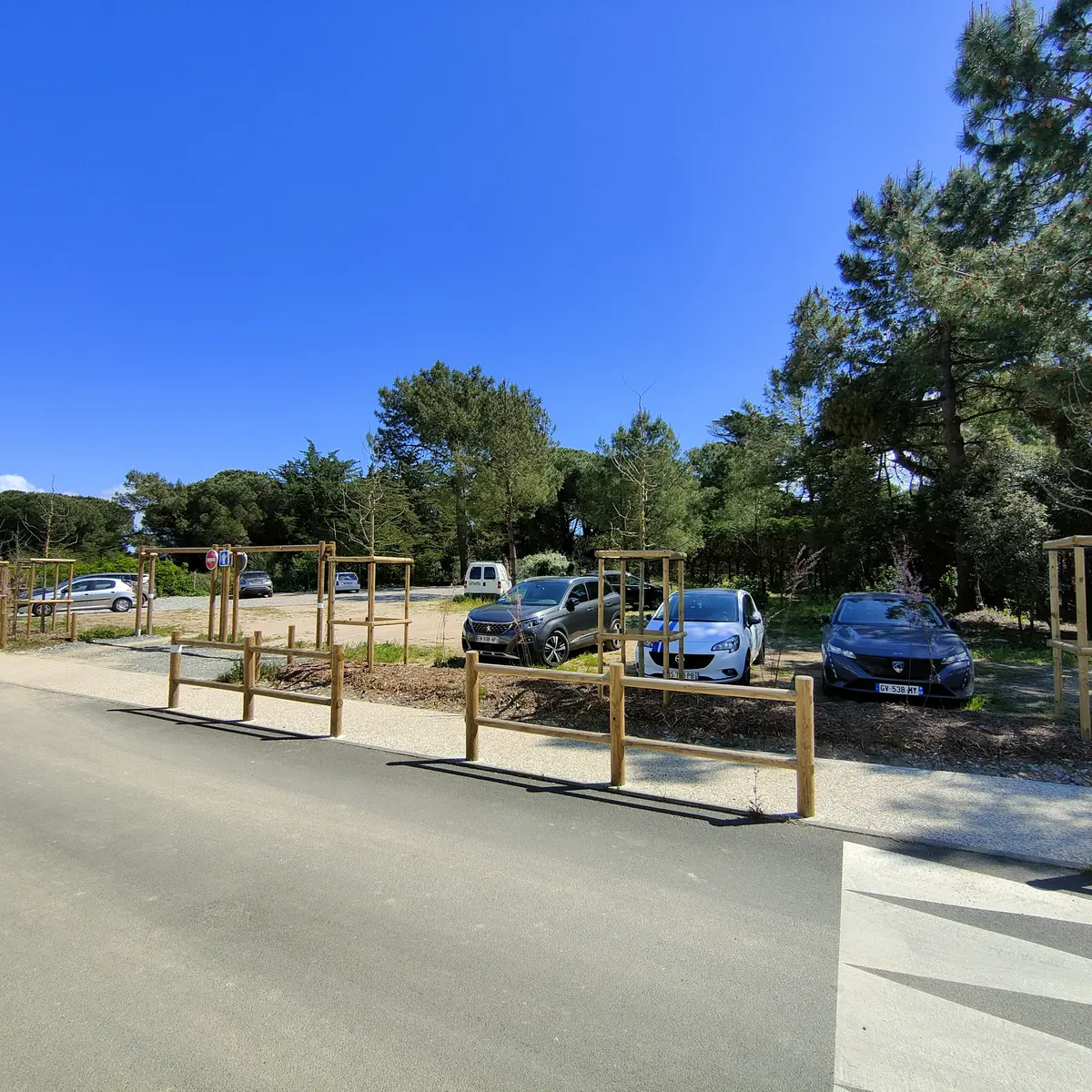 Parking rue des Bois