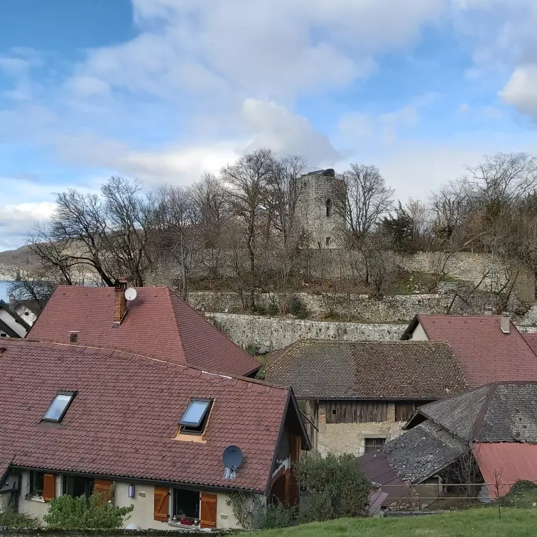 Château du Roc et vieux village