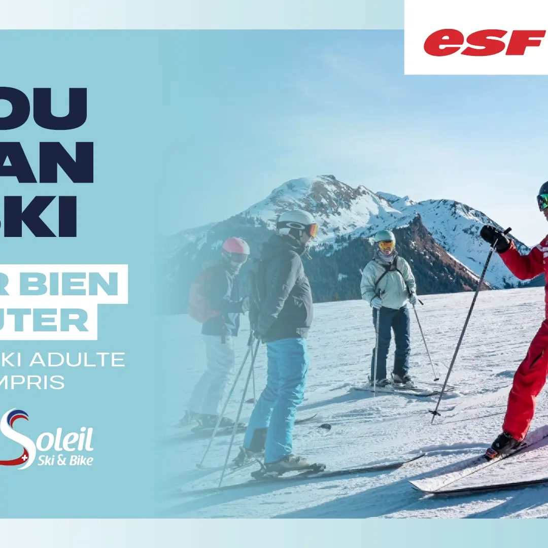 Offre spéciale pour adultes débutants en ski