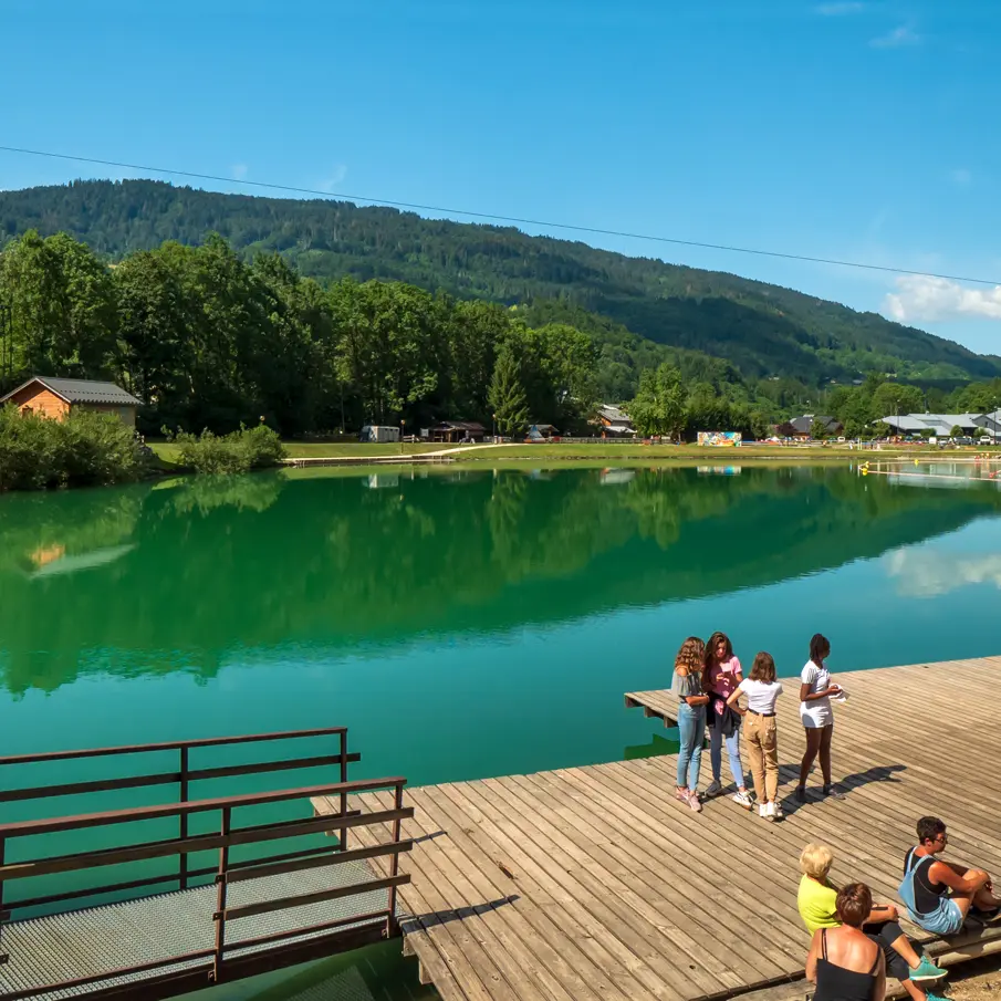 Lac Bleu à Morillon