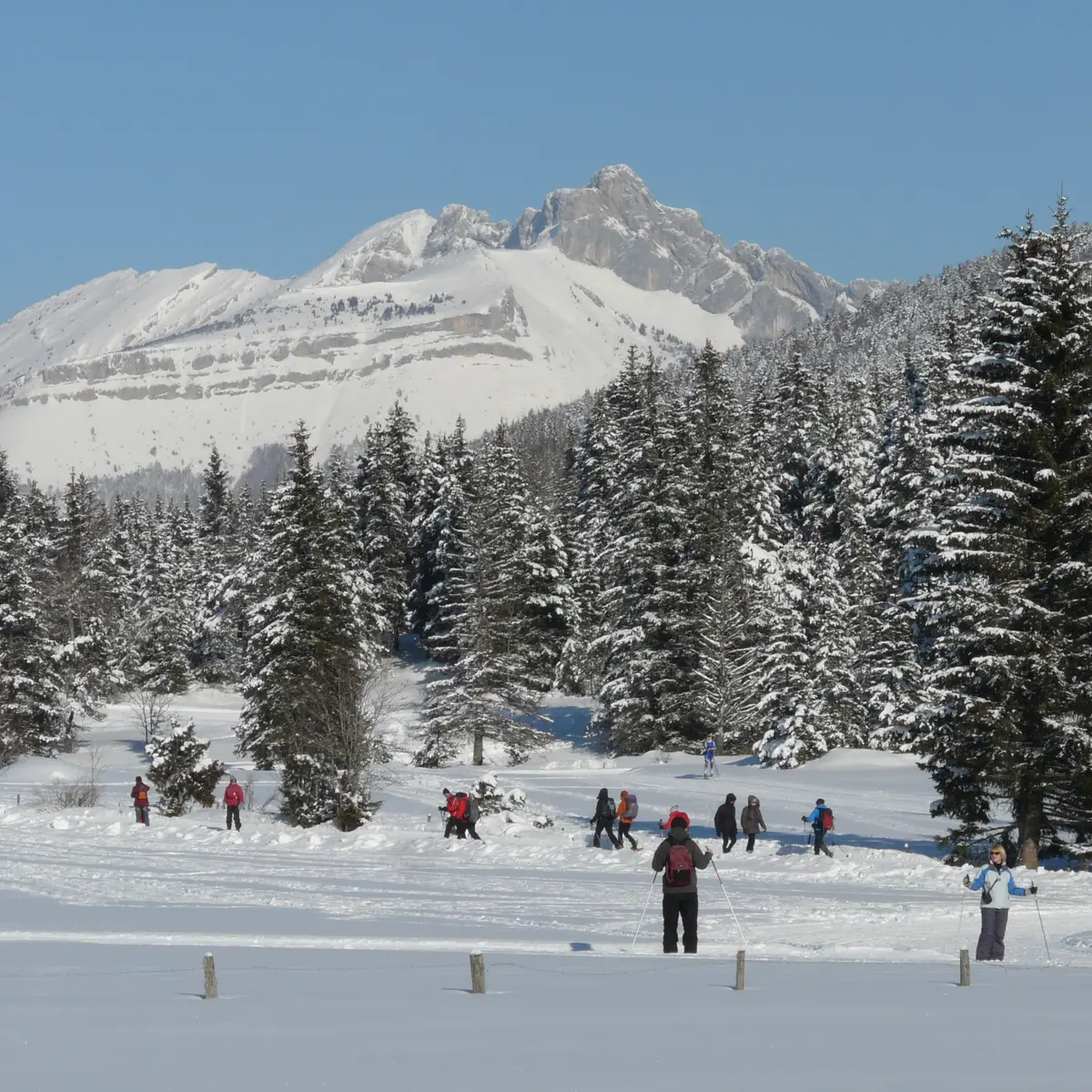 site nordique de corrençon