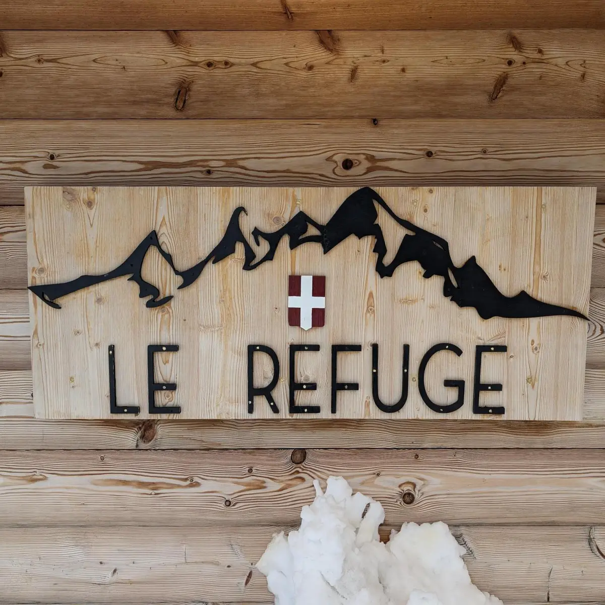 Panneau Le Refuge