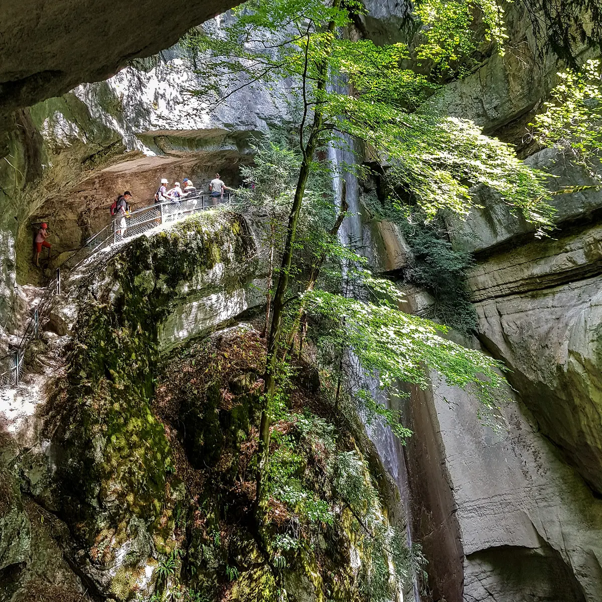 Cascade d'Angon à Talloires