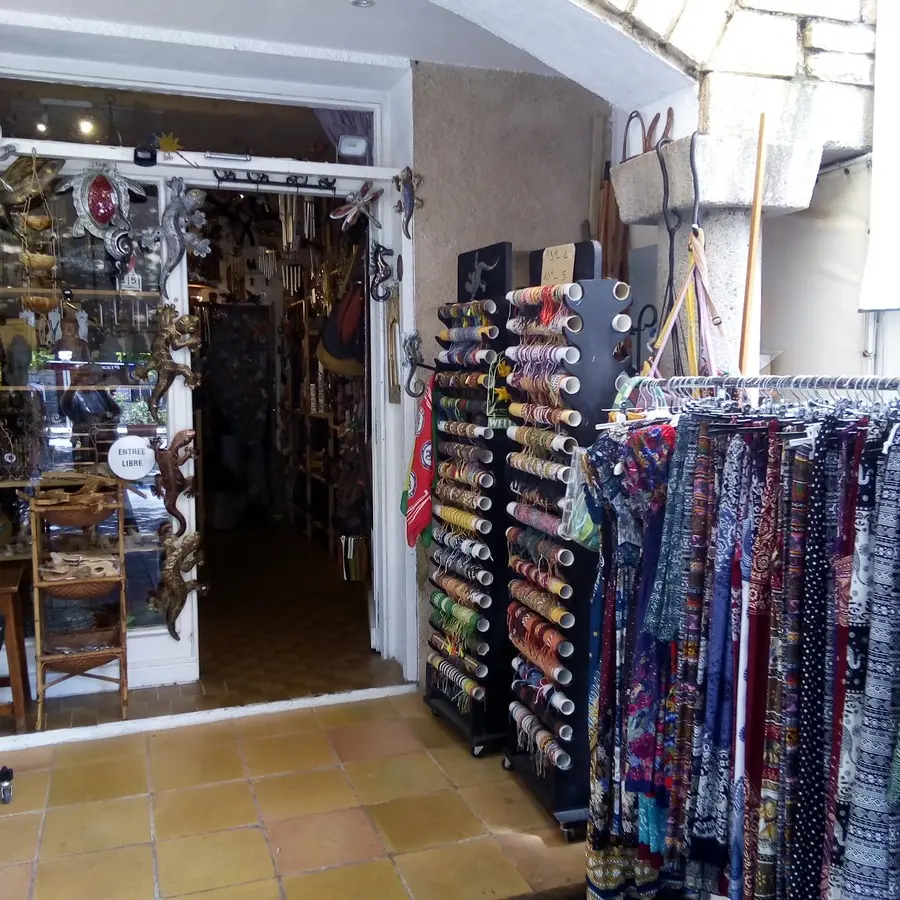 Entrance of the shop