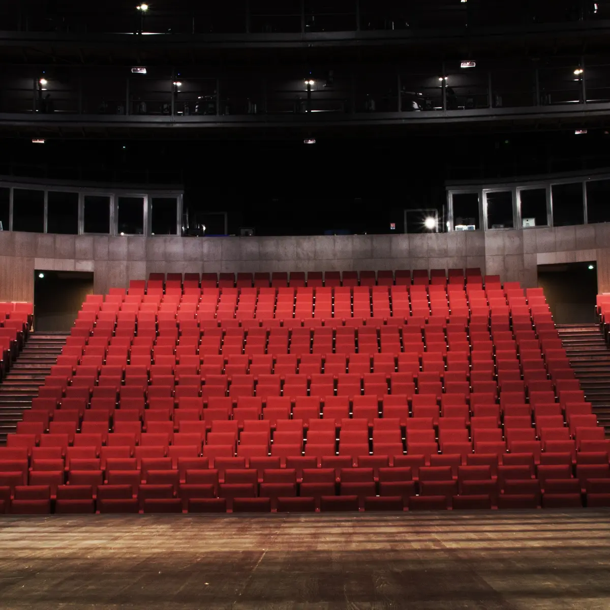 Salle Jean Dasté, vue intérieure de la salle