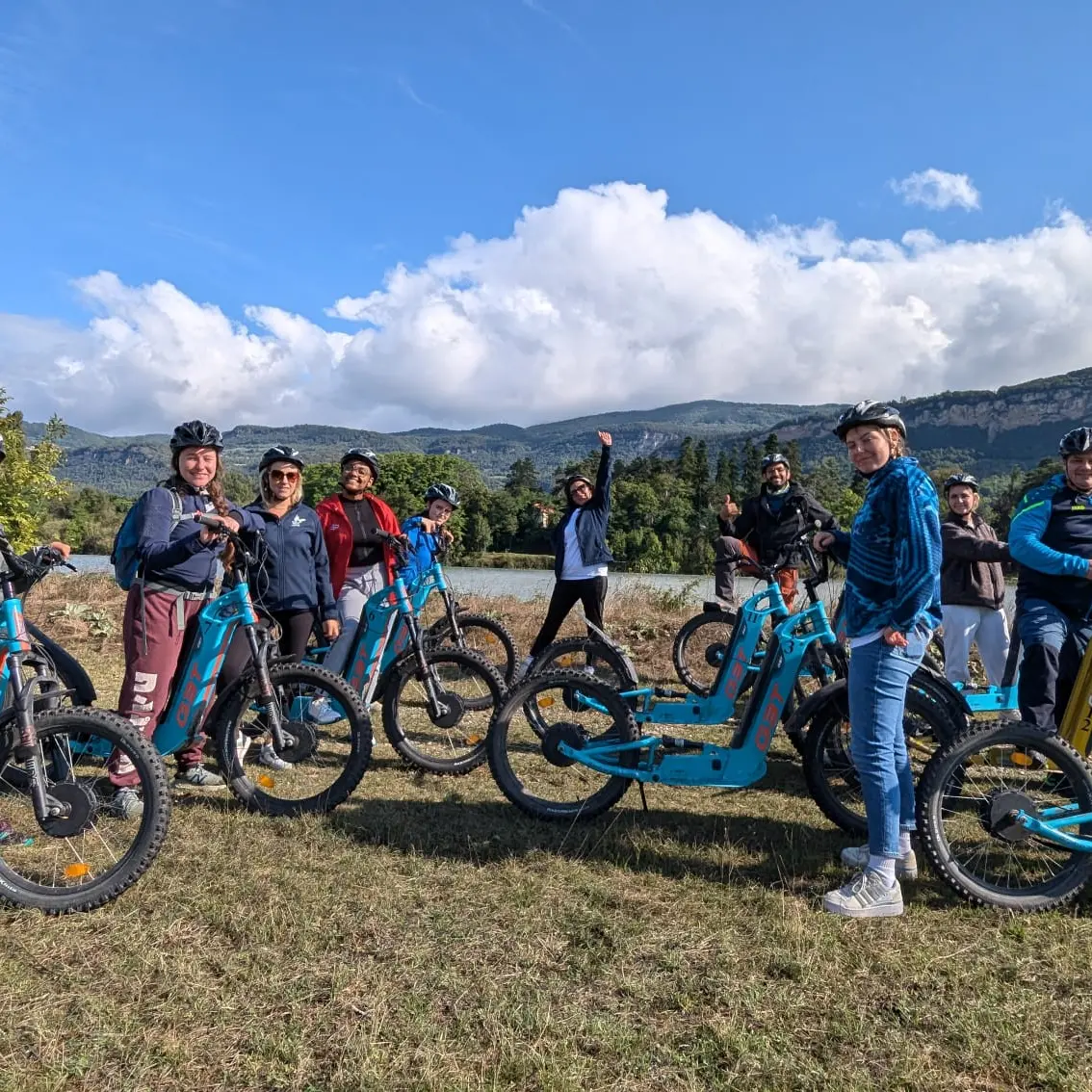 Circuits découverte en trottinettes électriques tout terrain - Montalieu-Vercieu - Balcons du Dauphiné