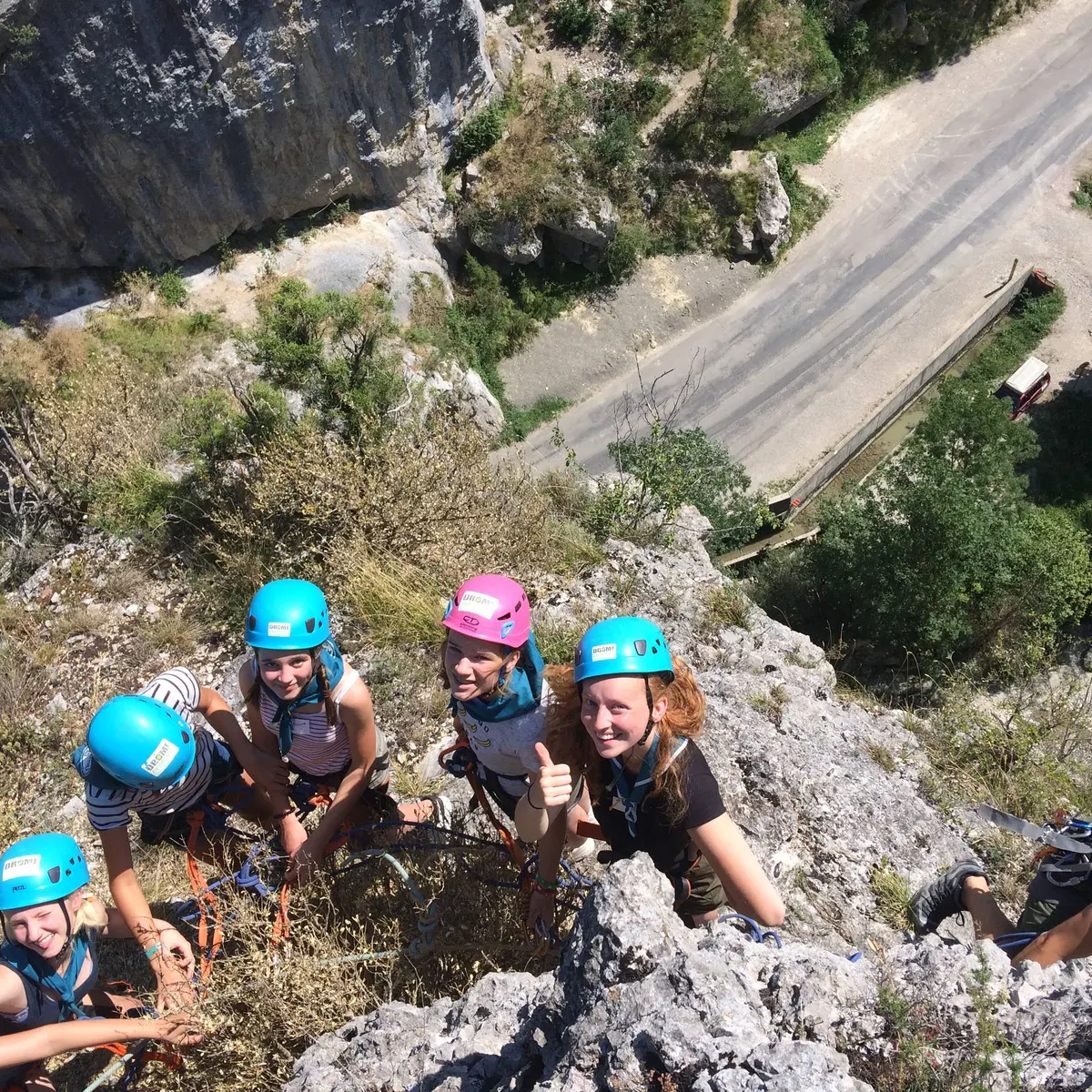 escalade romeyer avec drome aventure