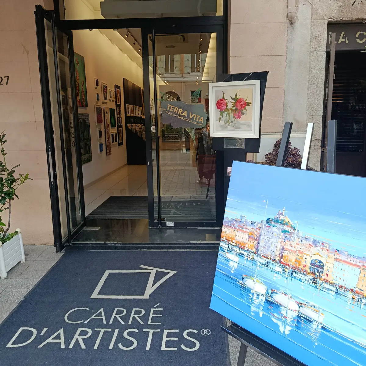 Bienvenu à la Galerie Carré d'Artistes Marseille l'Expo