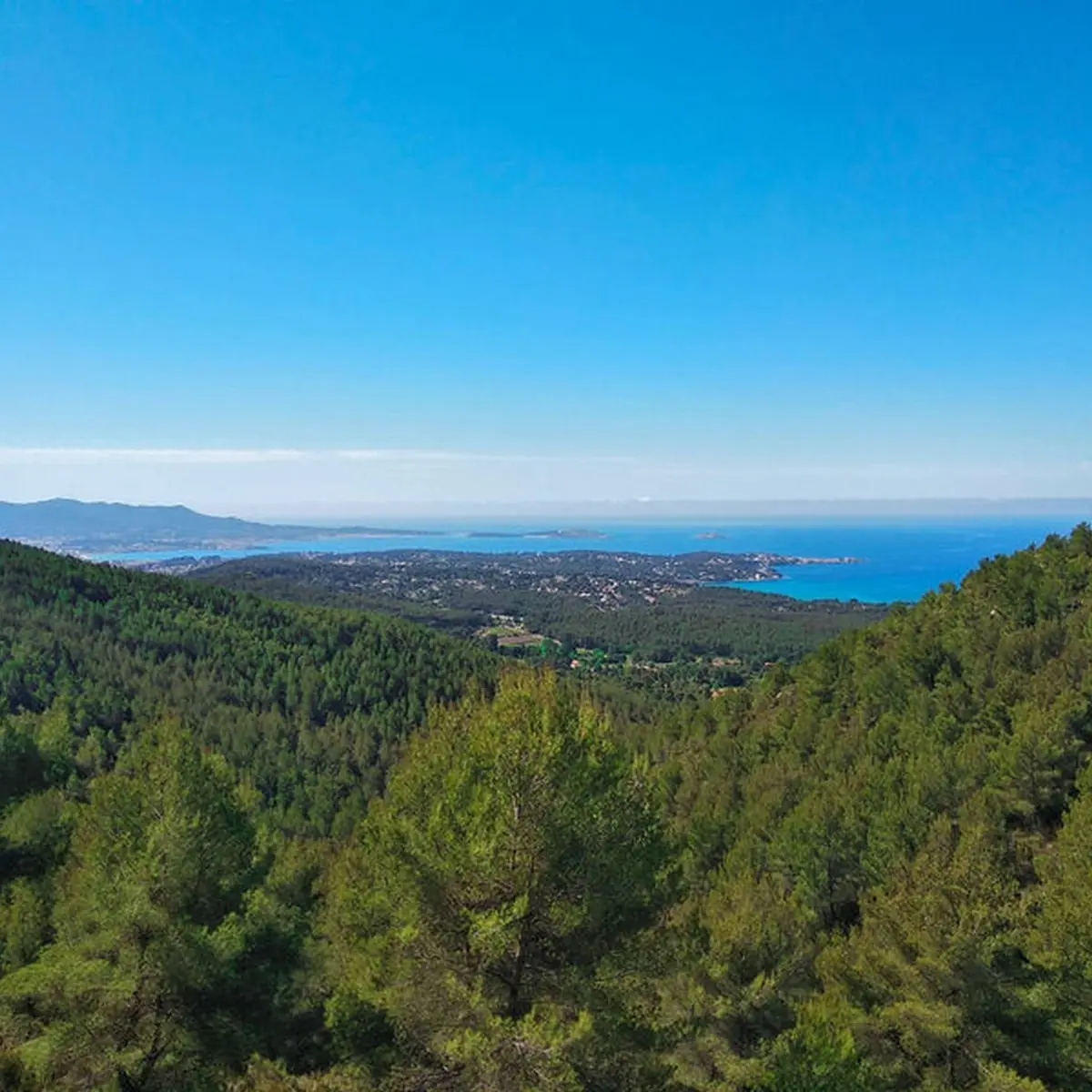 Panorama sur la baie de Sanary-sur-mer