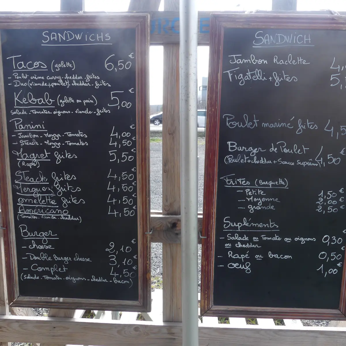 Exemple de menu