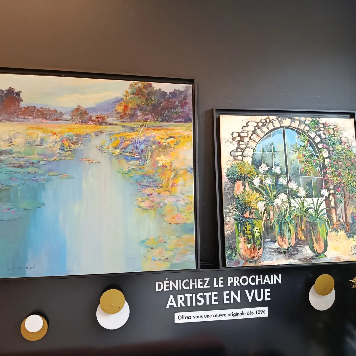 Artiste en vue