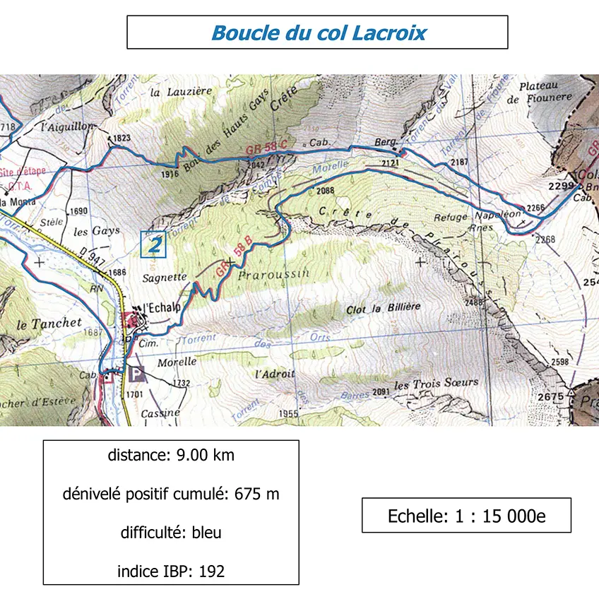Boucle du col Lacroix
