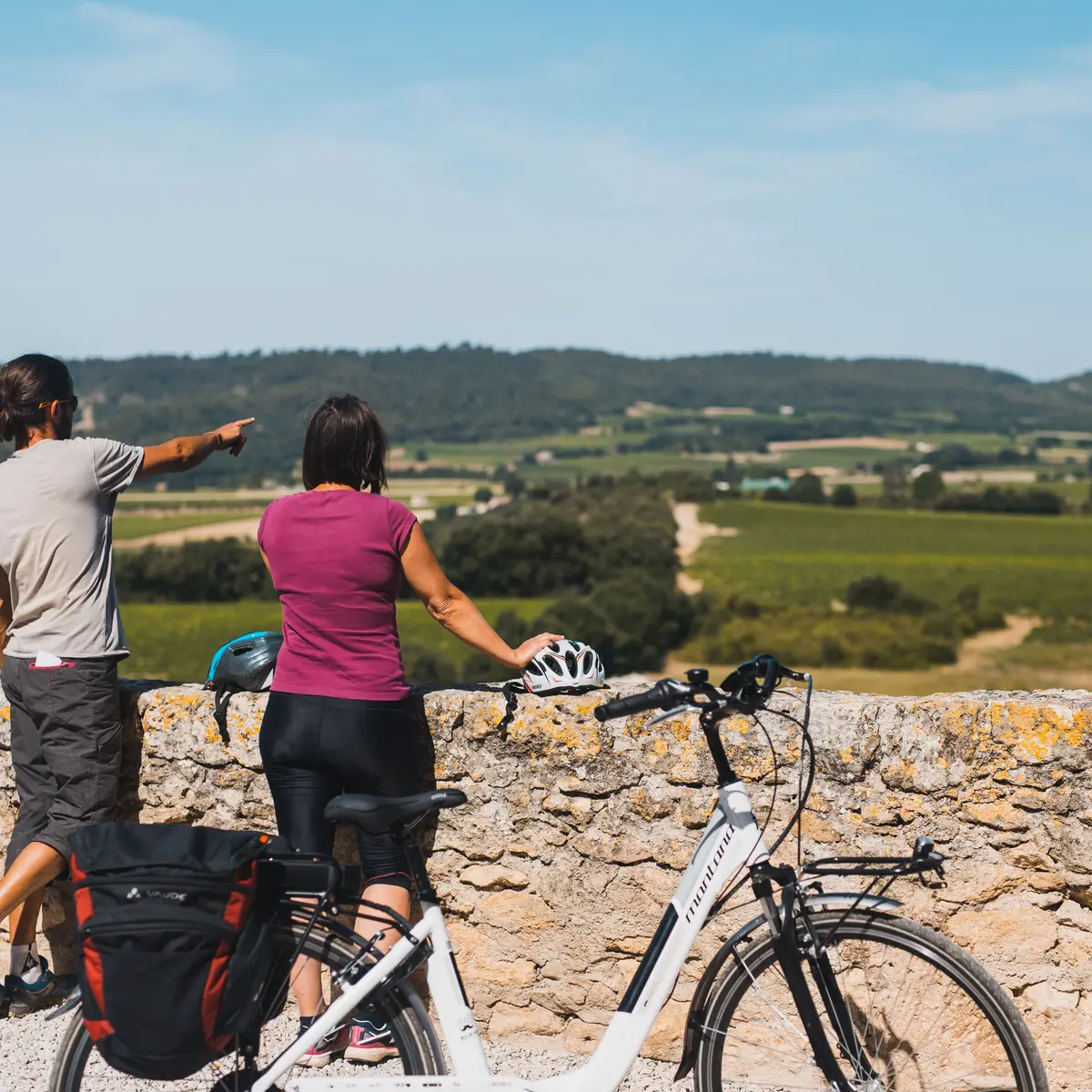 Pays d'Aigues à vélo