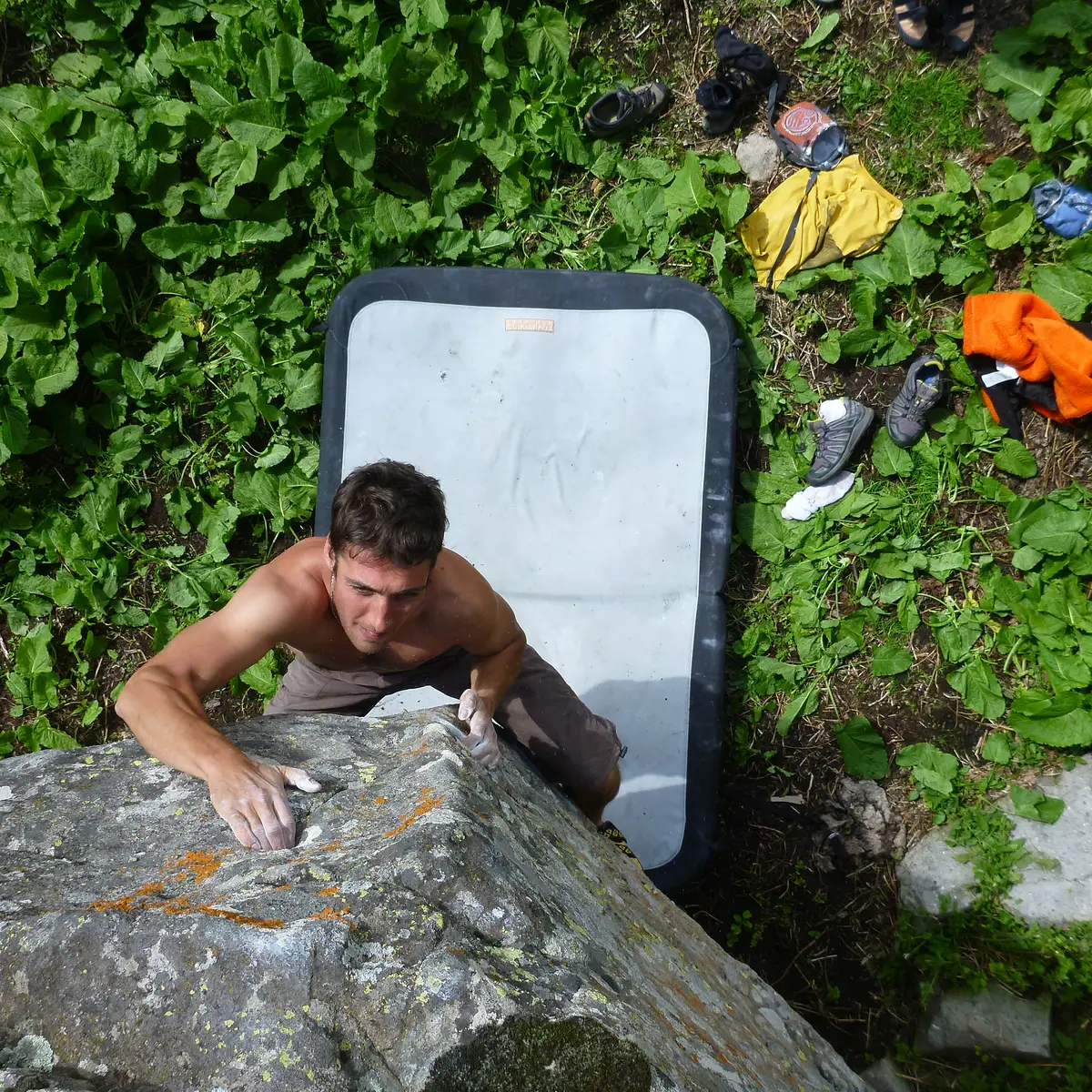 Site de bloc de l'Estrop