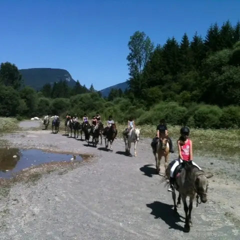 Balade à cheval avec les Paddocks du Mont Blanc