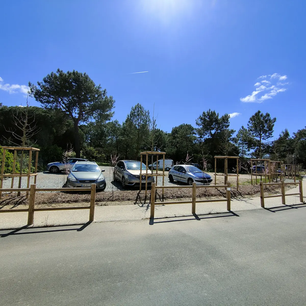 Parking rue des Bois