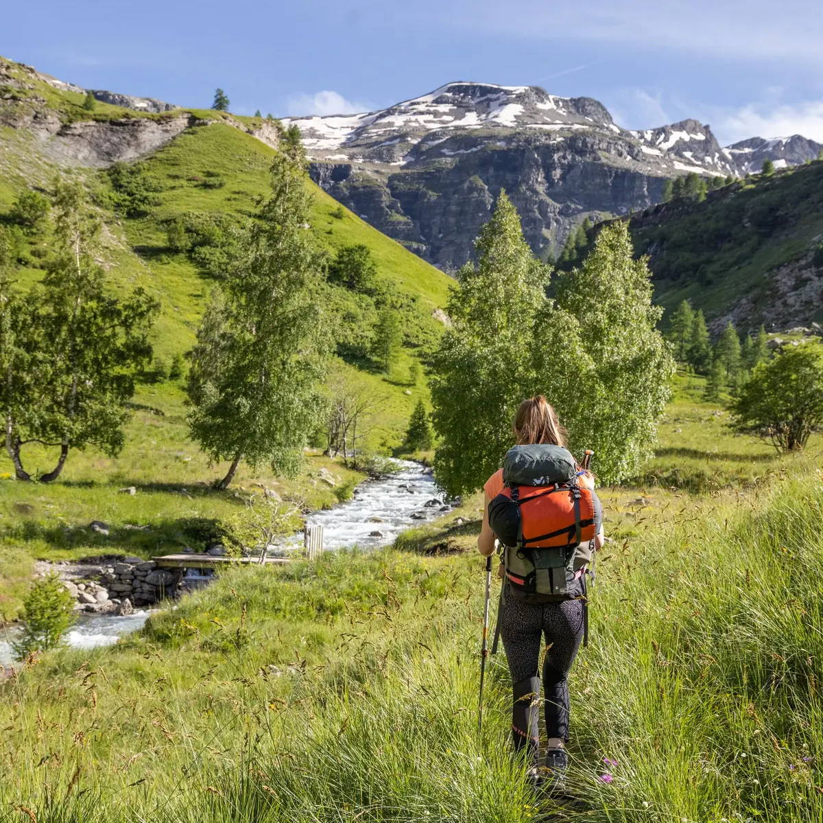 Montée au lac du Fangeas