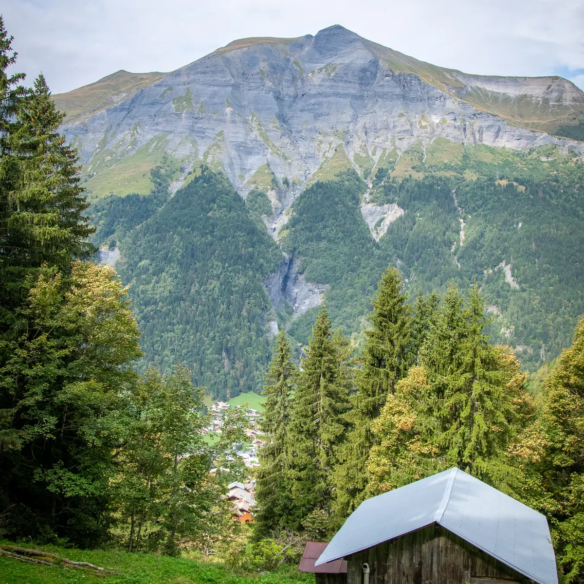 Première partie de la randonnée des chalets du Truc