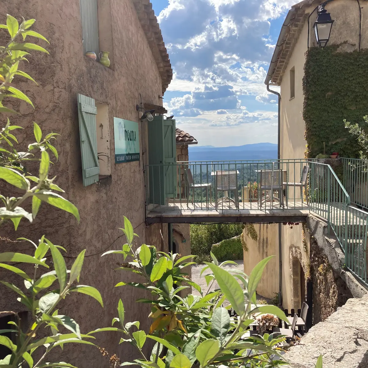 Terrace with the view
