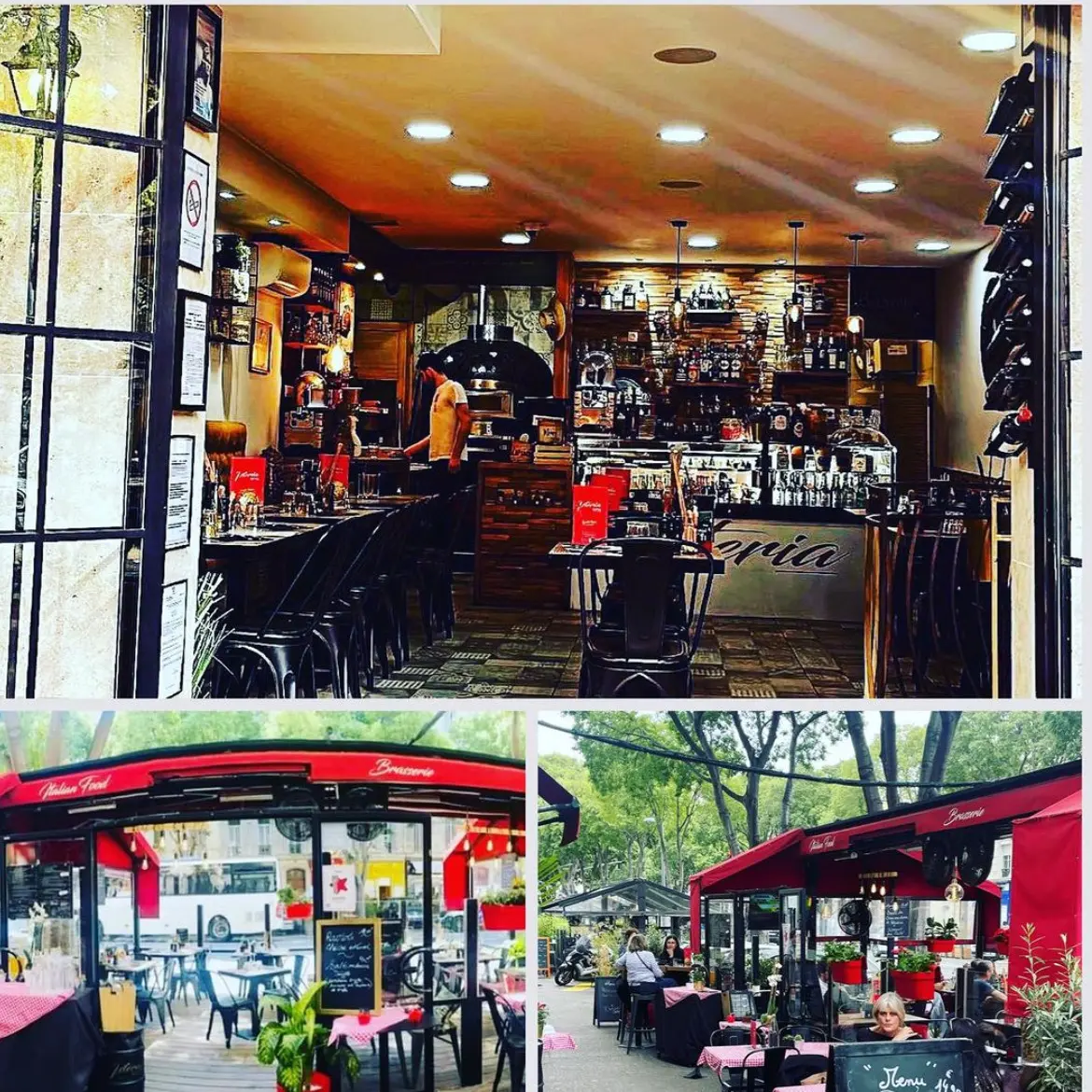 Terrasse du Restaurant Isteria Marseille