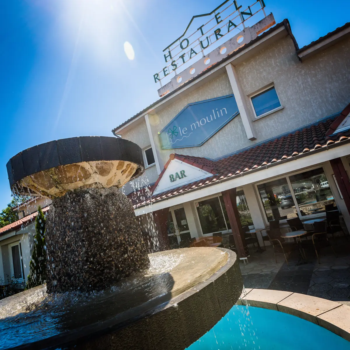 Hôtel restaurant logis Riom Vulcania