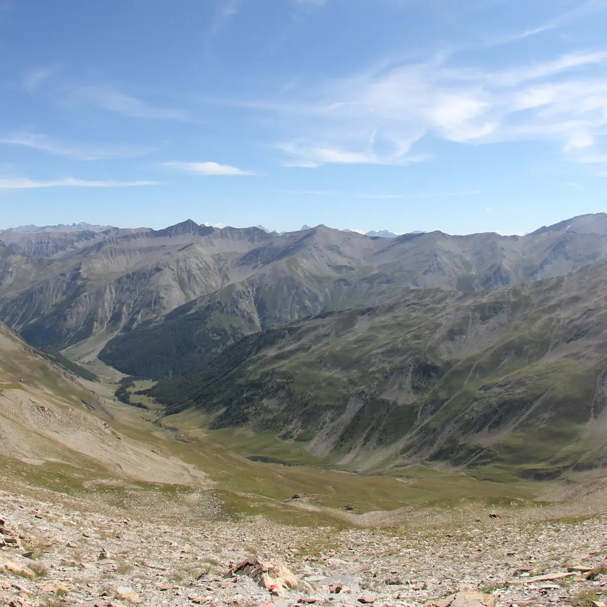 Côl de l'âne, Côte Ronde et Pic Silhourais_Les Orres