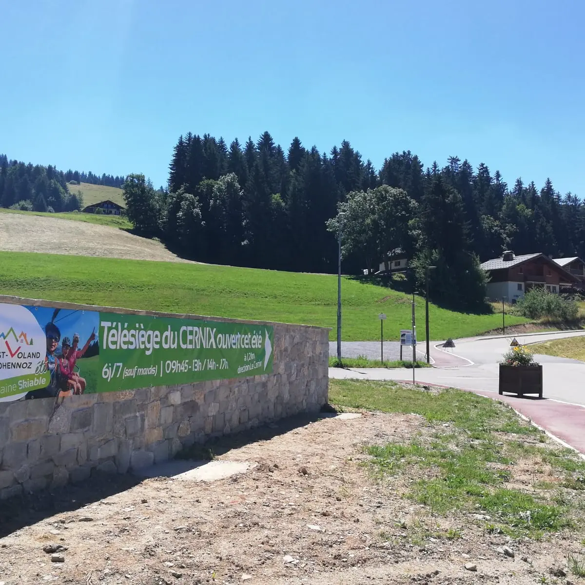 Banderole Télésiège