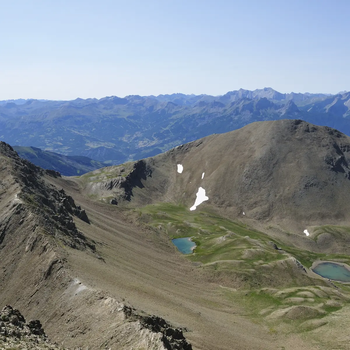 Côl de l'âne, Côte Ronde et Pic Silhourais_Les Orres