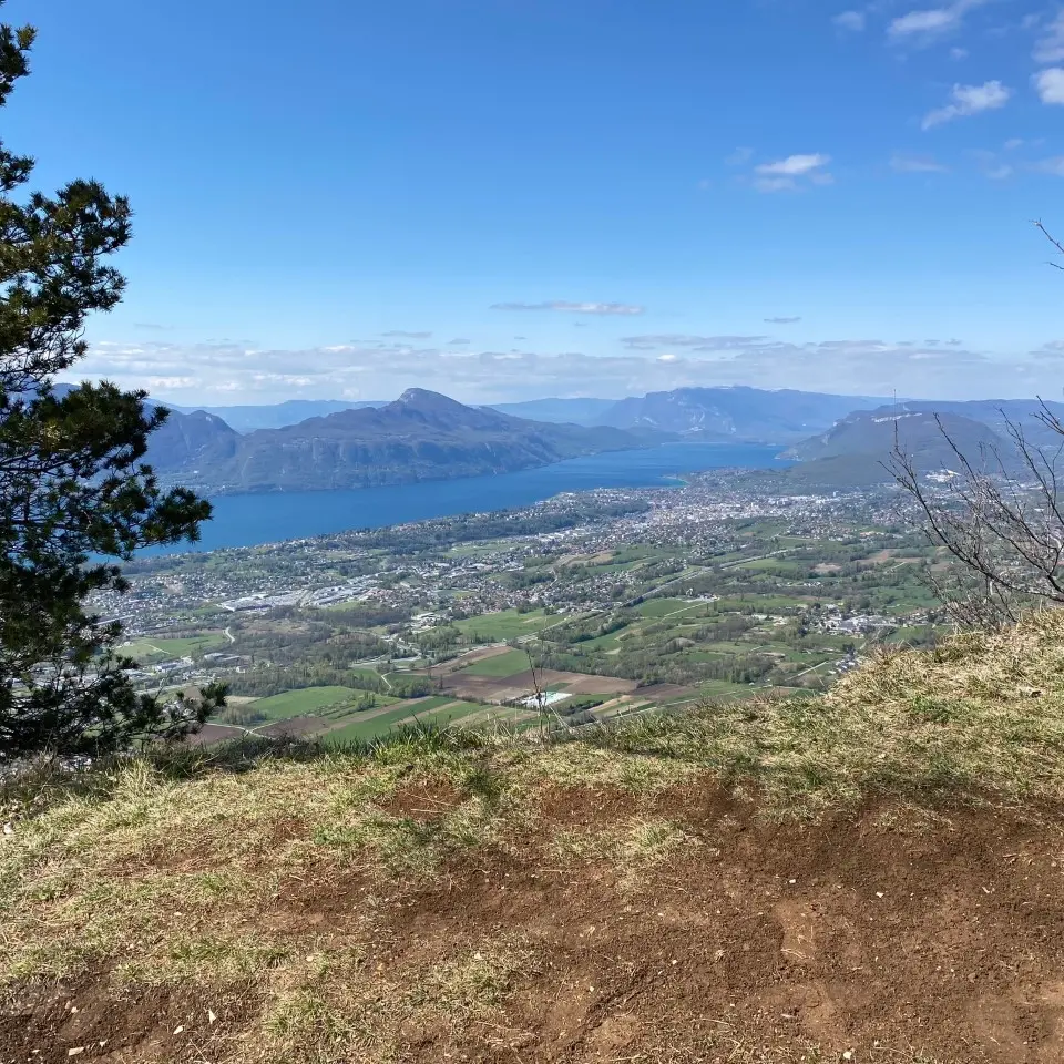 Vue lac du Bourget