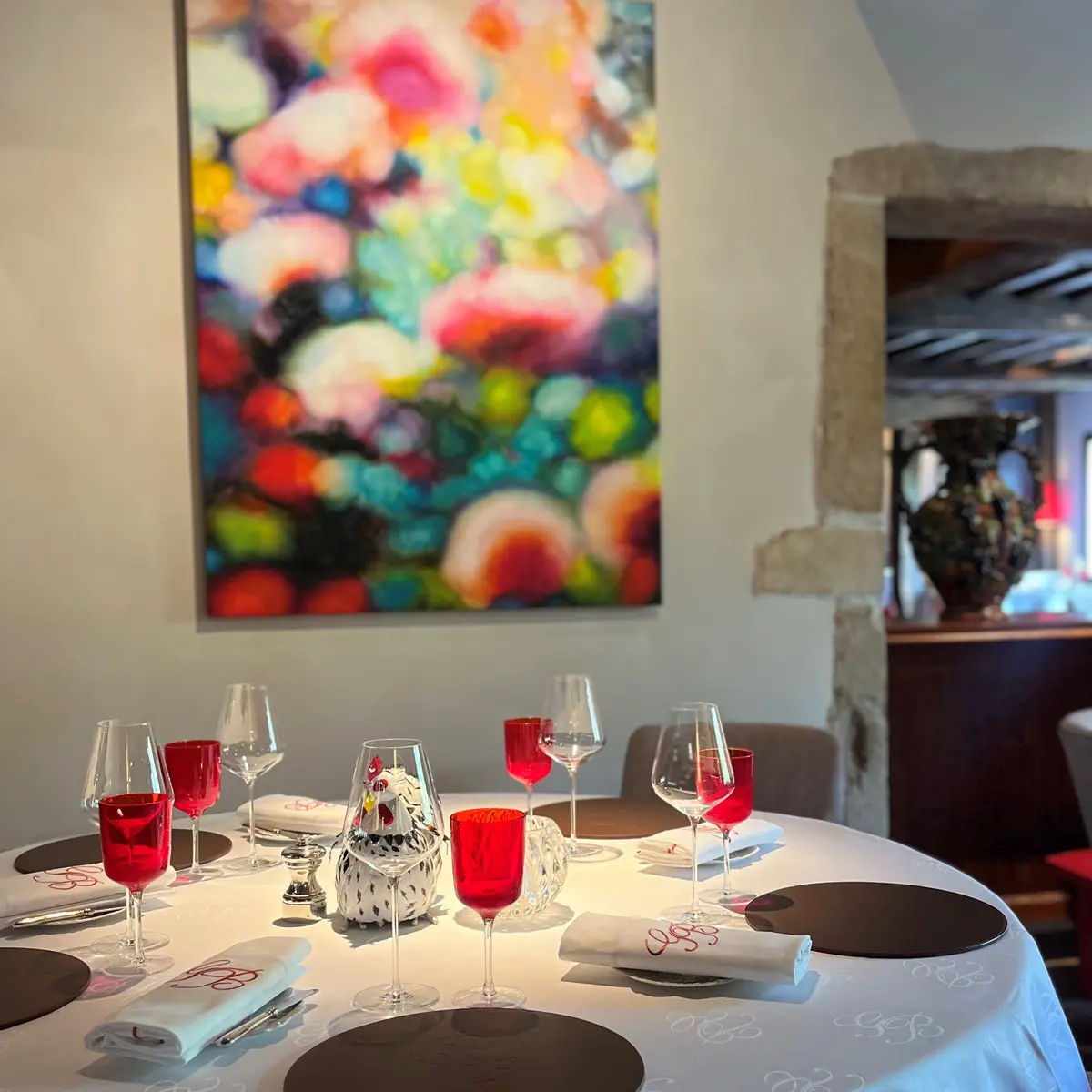 Salle du restaurant gastronomique 2*