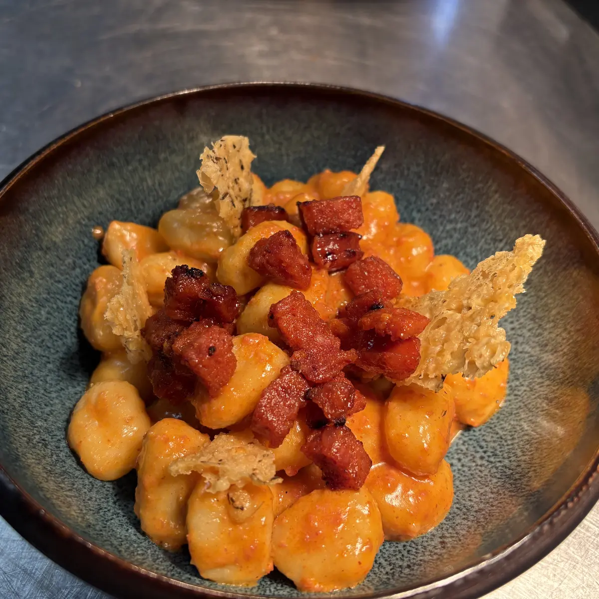 Gnocchis chorizo