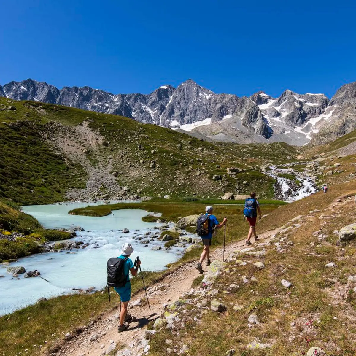 Entre le Col d'Arsine et Le Casset