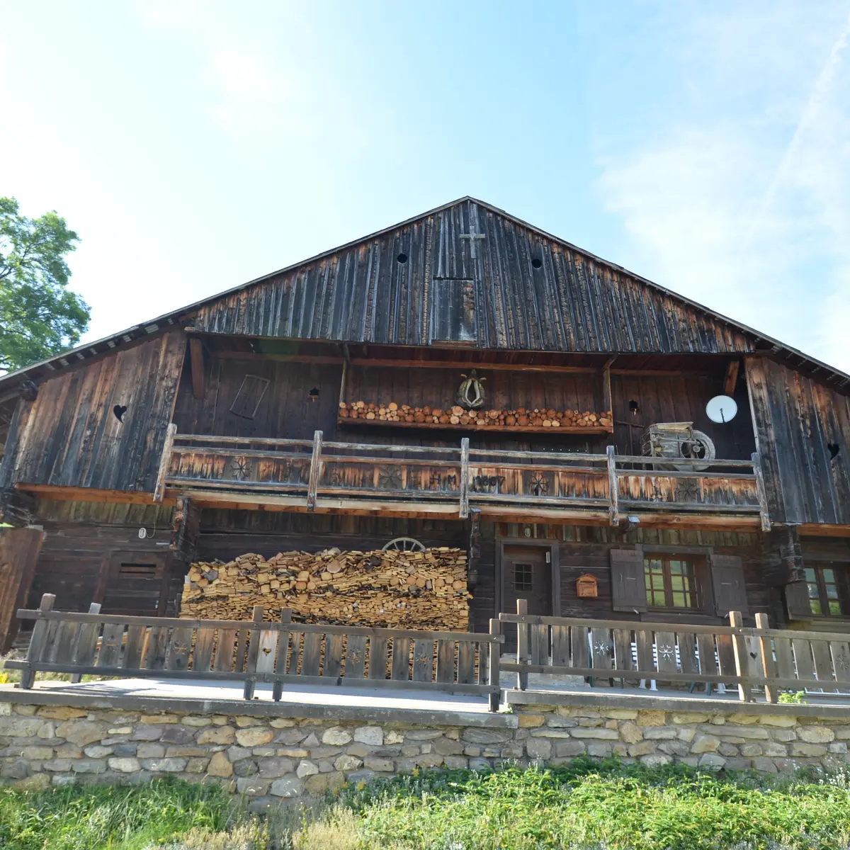 Ferme traditionnelle du Val d'Arly