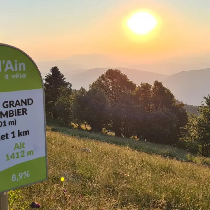Vue à 1 km du sommet du Grand Colombier