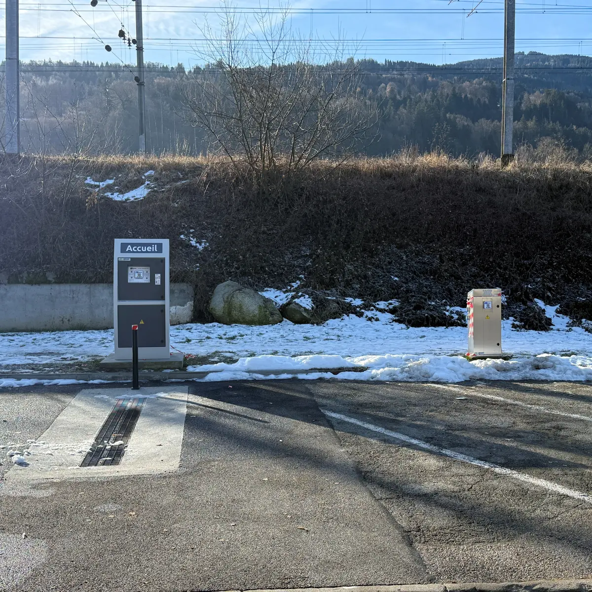 Aire de service de camping-car du Parking du Stade_Saint-Gervais-les-Bains