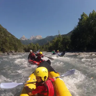 Kayak-raft et Canoë-raft sur l'Ubaye