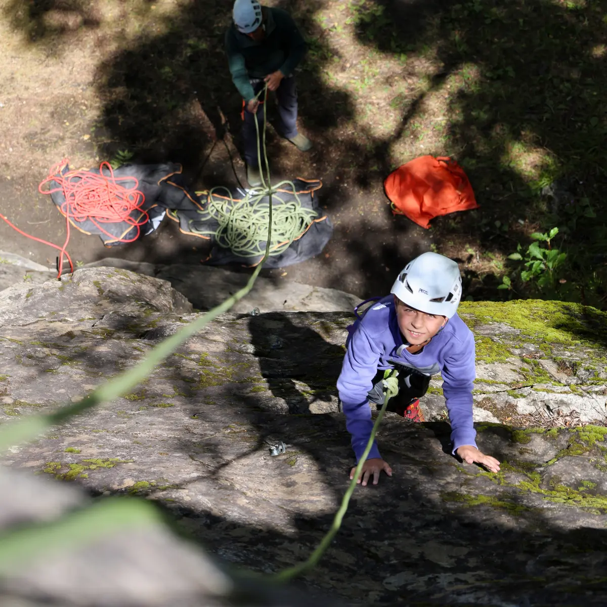Ecole d'escalade les Balmes_Enfants_La Grave