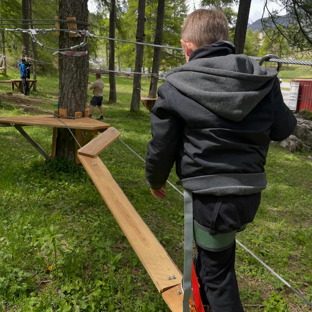 Réallon Aventure - Parcours acrobatique en forêt