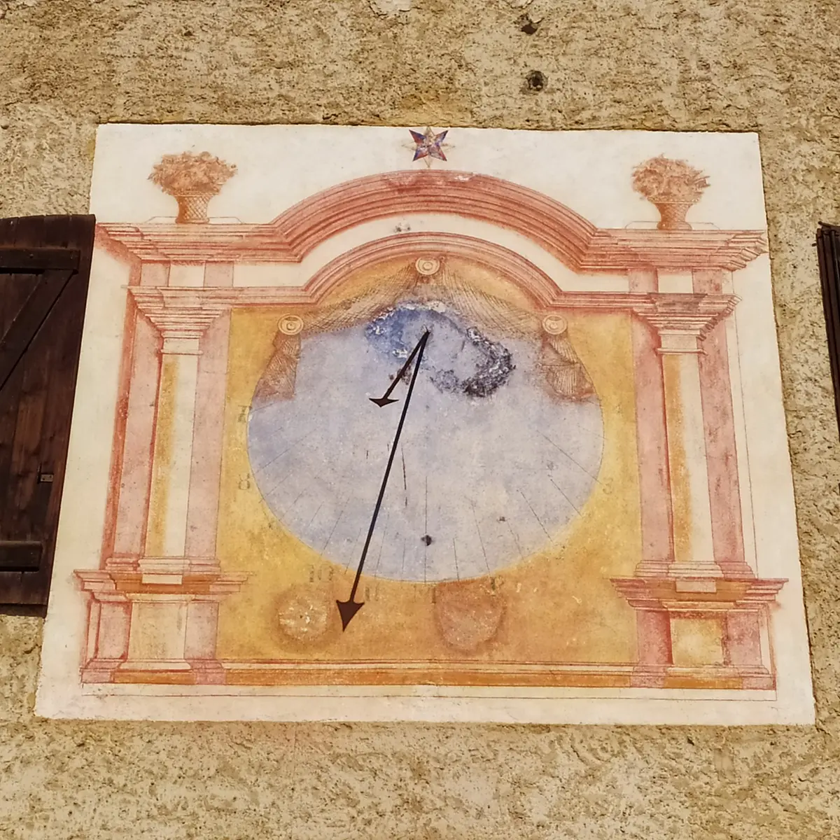 Cadran Solaire de la mairie de Cervières