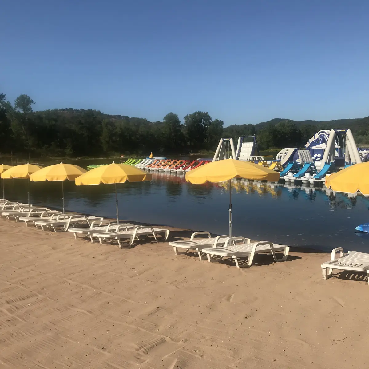 Transats et parasols
