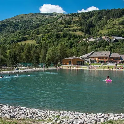 Aire camping cars Base de loisirs Orcières