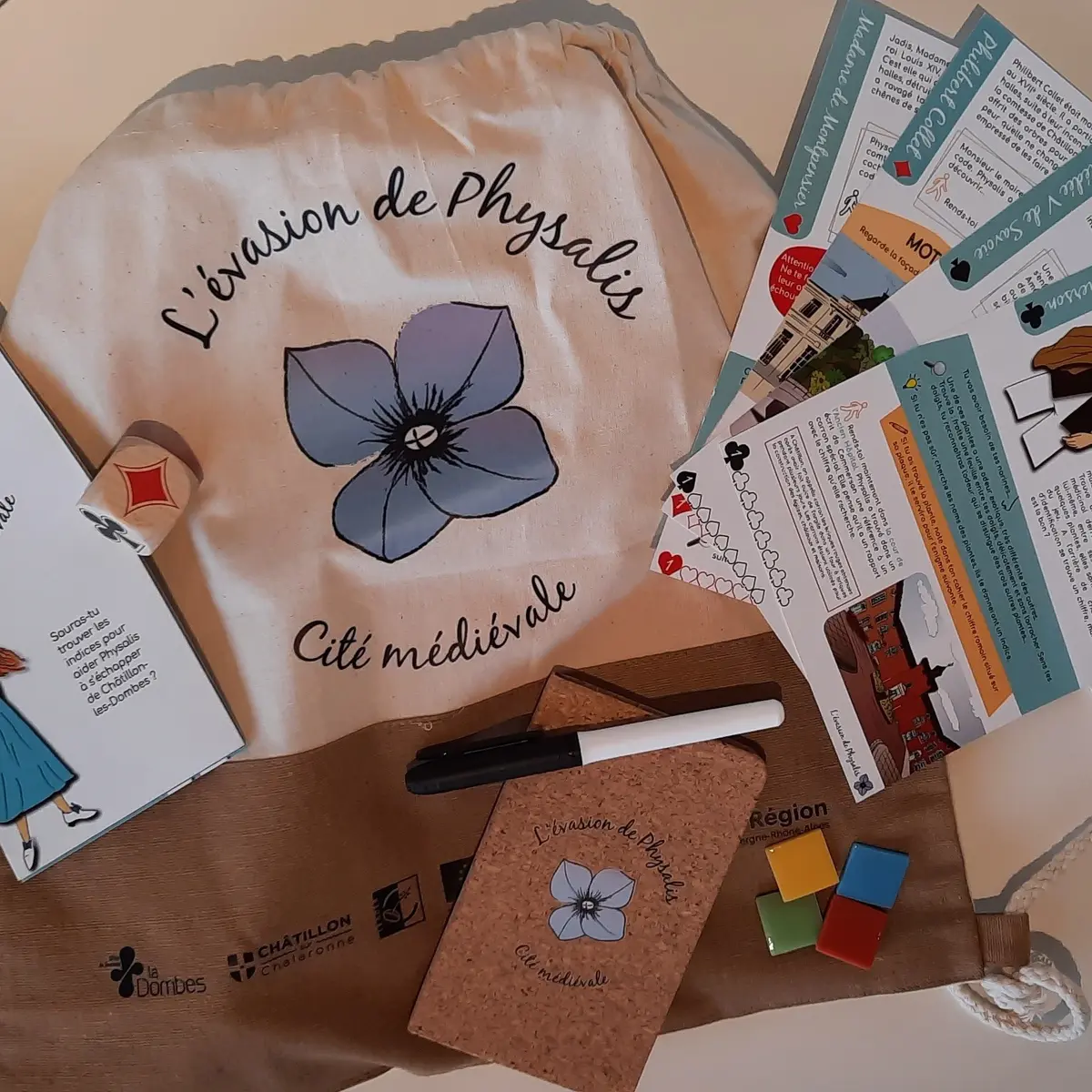 Jeu d'énigmes dans Châtillon sur Chalaronne